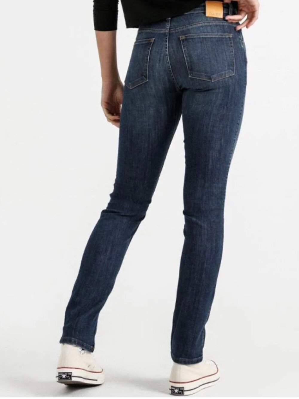 DUER Women’s Performance Denim Slim Straight - Picture 2 of 10